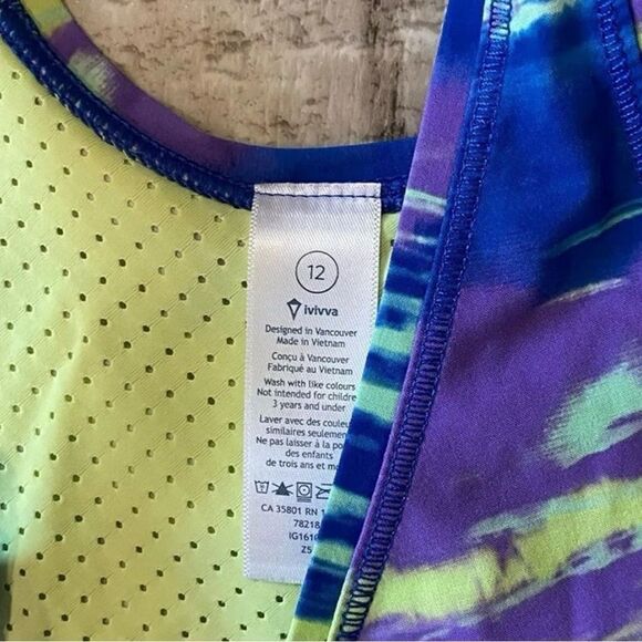 Ivivva By Lululemon Girls Activewear Top - Picture 2 of 4